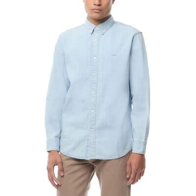 Levi's Authentic Button Down Andre Light Wash, Andre Light Wash, XL Levi's Authentic Button Down Andre Light Wash, Andre Light Wash, XL