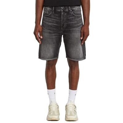 G-STAR RAW G-STAR Dakota Raw Edge Shorts för män, Blå (Faded Scoria Grey D24411-d537-h147), 36W G-STAR RAW G-STAR Dakota Raw Edge Shorts för män, Blå (Faded Scoria Grey D24411-d537-h147), 36W