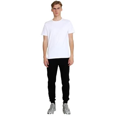 Carlheim Men's Classic Joel Crewneck T-Shirt, White, Large Carlheim Men's Classic Joel Crewneck T-Shirt, White, Large