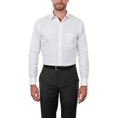 Van Heusen herr stor klänning skjorta hög passform poplin Van Heusen herr stor klänning skjorta hög passform poplin