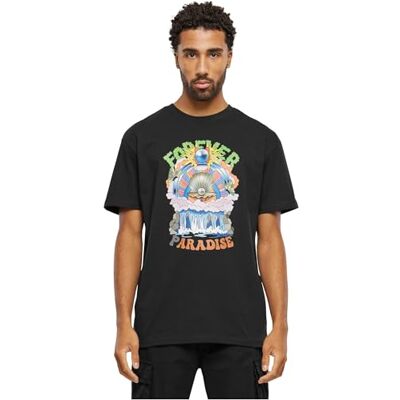 Tee Herr Paradise oversize t-shirt, svart, XL Tee Herr Paradise oversize t-shirt, svart, XL