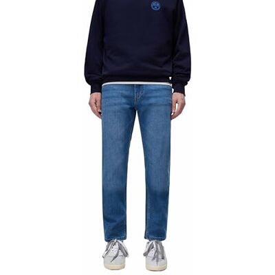 Napapijri Mörkblå denim, Denim D1i, 32 Napapijri Mörkblå denim, Denim D1i, 32