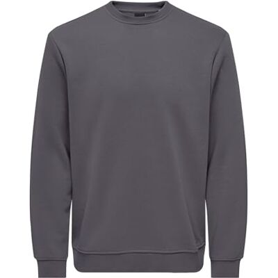 Only & Sons Onsconnor Reg Crew Neck Sweat Noos, Kanin, XXL Only & Sons Onsconnor Reg Crew Neck Sweat Noos, Kanin, XXL