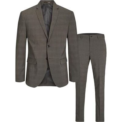 JACK & JONES JPRFRANCO Check Suit SN, Falcon/kontroller: supersmal passform, 50 JACK & JONES JPRFRANCO Check Suit SN, Falcon/kontroller: supersmal passform, 50
