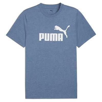 PUMA ESS-nr. 1 Logo Heather Tee (ar) Dark Indigo PUMA ESS-nr. 1 Logo Heather Tee (ar) Dark Indigo