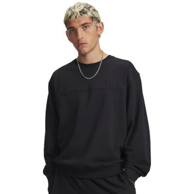 Under Armour UA Rival LW Crew Svart/Svart XL Under Armour UA Rival LW Crew Svart/Svart XL