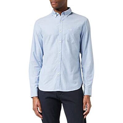 Dockers Men's Stretch Oxford Shirt, Oxford Delft, L Dockers Men's Stretch Oxford Shirt, Oxford Delft, L
