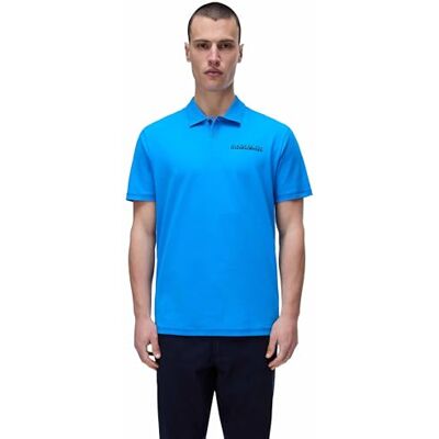 Napapijri Egeas Jersey Pikétröja Kortärmad Blå, Fransk blå B2w, L Napapijri Egeas Jersey Pikétröja Kortärmad Blå, Fransk blå B2w, L