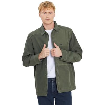 Lee Paneled Overshirt, Ek moss, M Lee Paneled Overshirt, Ek moss, M