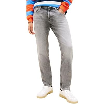 Tommy Jeans herr Scanton Slim Bj5172 DM0DM22926 Slim, Denim (Denim Grå), 30W/32L Tommy Jeans herr Scanton Slim Bj5172 DM0DM22926 Slim, Denim (Denim Grå), 30W/32L