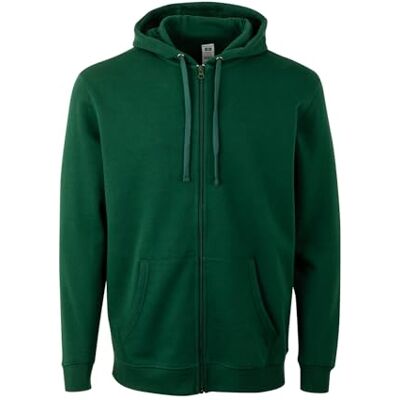 Mukua SF270U unisex huvtröja med dragkedja och huva, flaskgrön, storlek XL, Bottle Green, XL Mukua SF270U unisex huvtröja med dragkedja och huva, flaskgrön, storlek XL, Bottle Green, XL