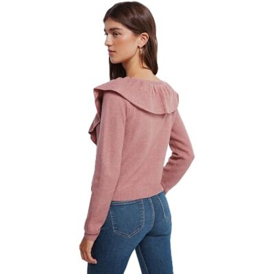 Springfield Gg7 Block Color Pullover med PU-etikett basic tröja, blå, S herr Springfield Gg7 Block Color Pullover med PU-etikett basic tröja, blå, S herr