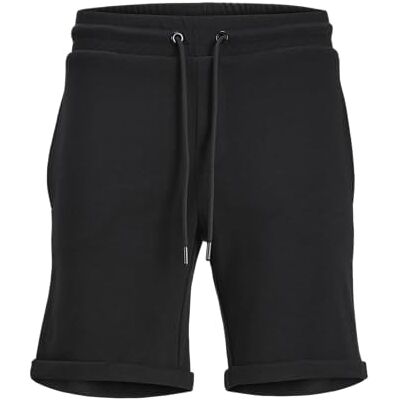 JACK & JONES Bestseller A/S Jpstsmart sweat shorts för män på sweatshorts, svart, M JACK & JONES Bestseller A/S Jpstsmart sweat shorts för män på sweatshorts, svart, M