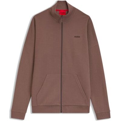 HUGO herr Austin Zip Jacket 10267482 01 Loungewear_jacka HUGO herr Austin Zip Jacket 10267482 01 Loungewear_jacka