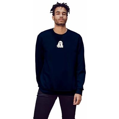 Green Fish Sweatshirt herr, Blå, L Green Fish Sweatshirt herr, Blå, L