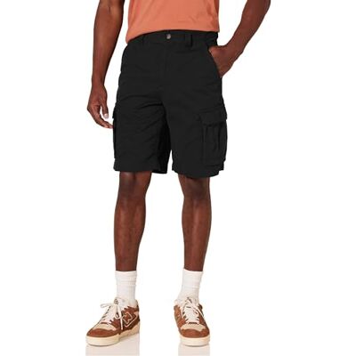 Amazon Essentials Herr Classic-Fit Cargo Short (Finns i stora och långa), svart, 54 Amazon Essentials Herr Classic-Fit Cargo Short (Finns i stora och långa), svart, 54