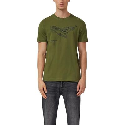 s.Oliver T-shirt med detaljtryck, 79d1, L s.Oliver T-shirt med detaljtryck, 79d1, L