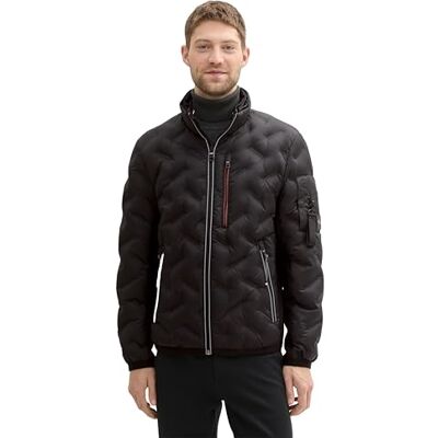TOM TAILOR Herrjacka, 29999 Svart, 3XL TOM TAILOR Herrjacka, 29999 Svart, 3XL