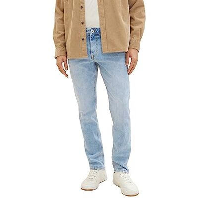 TOM TAILOR Herr Josh Regular Slim Jeans 1035650, 10118 Used Light Stone Blue Denim, 29W / 32L TOM TAILOR Herr Josh Regular Slim Jeans 1035650, 10118 Used Light Stone Blue Denim, 29W / 32L