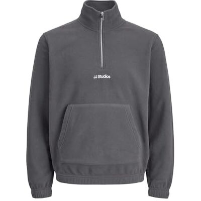 JACK & JONES Jjesoho halv dragkedja fleece Sn, Slottsklippa, S JACK & JONES Jjesoho halv dragkedja fleece Sn, Slottsklippa, S