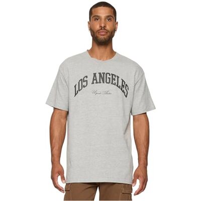 Tee unisex L.a. College Oversize T-shirt, GRÅ, XXL Tee unisex L.a. College Oversize T-shirt, GRÅ, XXL