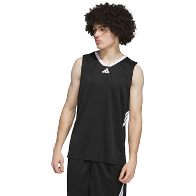 adidas herr Basketball Legends Tank Shirt, Black/White, L adidas herr Basketball Legends Tank Shirt, Black/White, L
