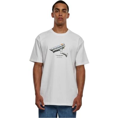 T-shirt för män CCTV oversize Tee White 5XL, Vit, 5XL T-shirt för män CCTV oversize Tee White 5XL, Vit, 5XL