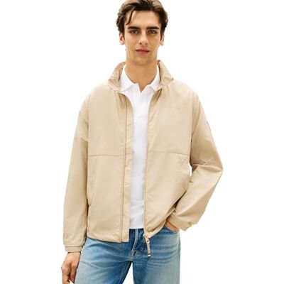 Tommy Hilfiger Herr märkesvaror Blouson Mw0Mw39198 andra jackor, KHAKI, XL Tommy Hilfiger Herr märkesvaror Blouson Mw0Mw39198 andra jackor, KHAKI, XL