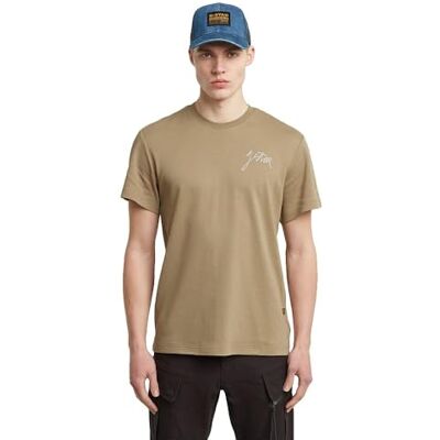 G-STAR 8719965012981 Script r t, Beige (Safari D26823-d976-b444), S G-STAR 8719965012981 Script r t, Beige (Safari D26823-d976-b444), S
