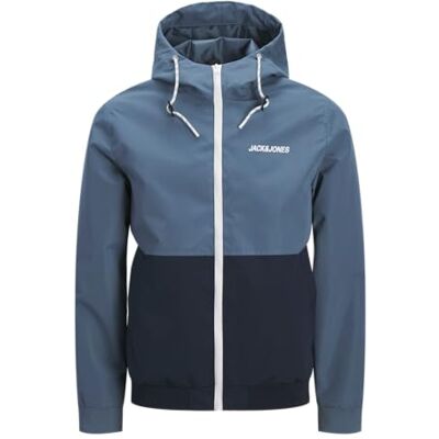 JACK & JONES Jjerush Hood Bomber Noos, Blue Mirage, x_s herr, Blå Mirage, x_s JACK & JONES Jjerush Hood Bomber Noos, Blue Mirage, x_s herr, Blå Mirage, x_s