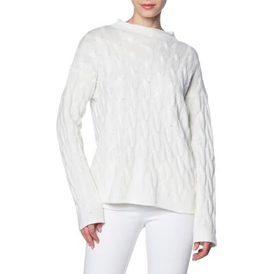 United Stickad Lupetto M/L, Främvit 000, M United Stickad Lupetto M/L, Främvit 000, M