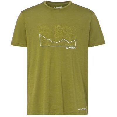 VAUDE herr Men's Tekoa Wool T-shirt T-tröja VAUDE herr Men's Tekoa Wool T-shirt T-tröja