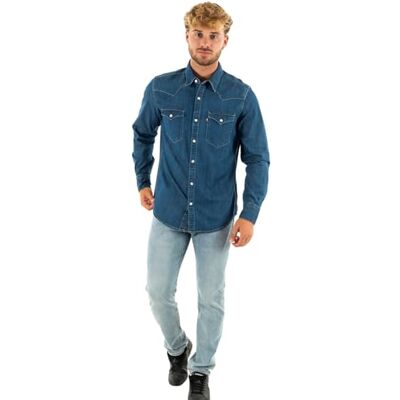 Levi's herr Tröja Barstow Western Standard, Lägre haight, XL Levi's herr Tröja Barstow Western Standard, Lägre haight, XL
