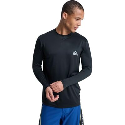 Quiksilver Everyday Surf Tee Ls Badbyxor för män, svart, M Quiksilver Everyday Surf Tee Ls Badbyxor för män, svart, M