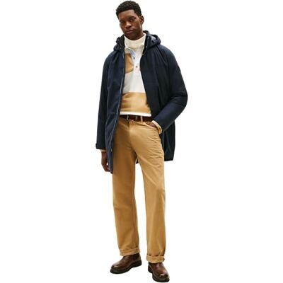 Tommy Hilfiger Tech huvtröja vadderad parkas Mw0mw42822 andra rockar, blå (ökenhimmel), S herr, Blå (Desert Sky), S Tommy Hilfiger Tech huvtröja vadderad parkas Mw0mw42822 andra rockar, blå (ökenhimmel), S herr, Blå (Desert Sky), S
