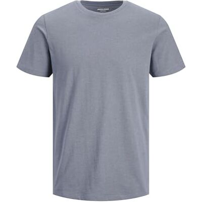 JACK & JONES T-shirt för män enfärgad rund hals t-shirt JACK & JONES T-shirt för män enfärgad rund hals t-shirt