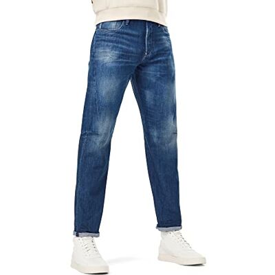 G-STAR RAW Scutar 3D Slim Tapered C Jeans för män, Blekt kristall sjö C665-c280, 26W x 30L G-STAR RAW Scutar 3D Slim Tapered C Jeans för män, Blekt kristall sjö C665-c280, 26W x 30L