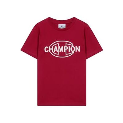 Champion Legacy-t-shirt för pojkar, Röd, L Champion Legacy-t-shirt för pojkar, Röd, L