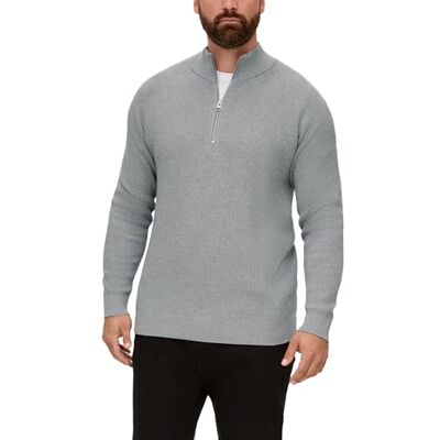 s.Oliver Sales GmbH & Co. KG/ Herrtröja, långärmad tröja, GRÅ, 3XL s.Oliver Sales GmbH & Co. KG/ Herrtröja, långärmad tröja, GRÅ, 3XL