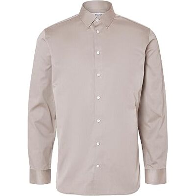 SELECTED HOMME SLHSLIMETHAN Shirt LS Classic NOOS, Ren kashmir, L SELECTED HOMME SLHSLIMETHAN Shirt LS Classic NOOS, Ren kashmir, L