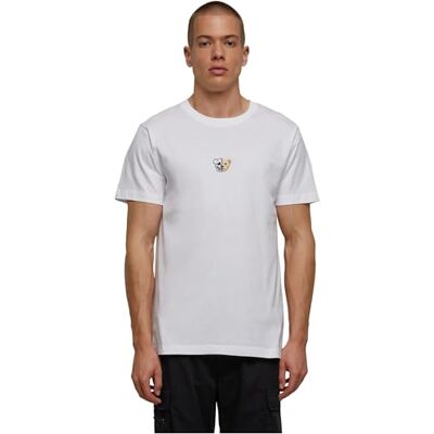 Tee herr t-shirt döskallebjörn t-shirt, tryck t-shirt för män, grafisk t-shirt, streetwear, Vit, 5XL Tee herr t-shirt döskallebjörn t-shirt, tryck t-shirt för män, grafisk t-shirt, streetwear, Vit, 5XL