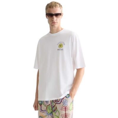 Scotch & Soda främre baksida konstverk t-shirt Scotch & Soda främre baksida konstverk t-shirt