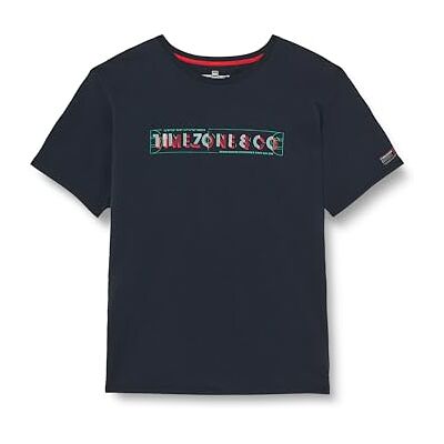 Timezone T-shirt för män, blå, S Timezone T-shirt för män, blå, S