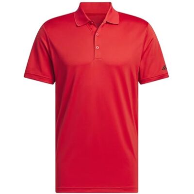 adidas herr Core Performance Primegreen Polo Shirt, collegiate red, M adidas herr Core Performance Primegreen Polo Shirt, collegiate red, M
