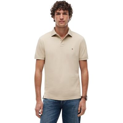Tommy Hilfiger herr 1985 Regular Polo Mw0Mw17770, Khaki, S Tommy Hilfiger herr 1985 Regular Polo Mw0Mw17770, Khaki, S