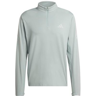 adidas Mezczyzni ADI365 Running Iconic Half Zip, Wonder Sage, M adidas Mezczyzni ADI365 Running Iconic Half Zip, Wonder Sage, M
