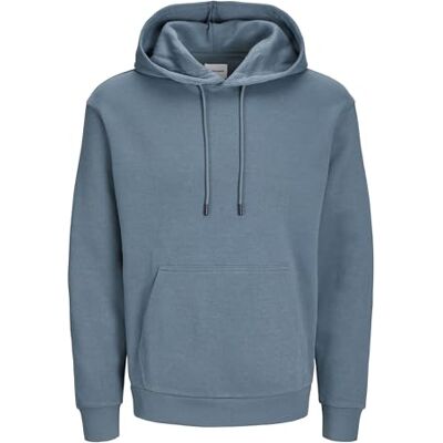 JACK & JONES JACK&JONES JJEBRADLEY Sweat Hood NOOS, Goblin Blue, S JACK & JONES JACK&JONES JJEBRADLEY Sweat Hood NOOS, Goblin Blue, S