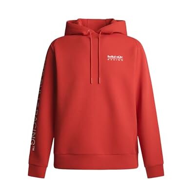 Pepe Jeans Red Bull Racing X herr RBR PIT CREW GRAPHIC huvtröja sweatshirt, röd (MARS RED), M, Röd (Marsröd), M Pepe Jeans Red Bull Racing X herr RBR PIT CREW GRAPHIC huvtröja sweatshirt, röd (MARS RED), M, Röd (Marsröd), M