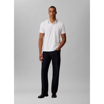Calvin jeans herr SS CSL PQ CLSSC TPPD LV04RC276G pikétröjor, vit (Blanc De Blanc), S, Vit (Blanc De Blanc), S Calvin jeans herr SS CSL PQ CLSSC TPPD LV04RC276G pikétröjor, vit (Blanc De Blanc), S, Vit (Blanc De Blanc), S