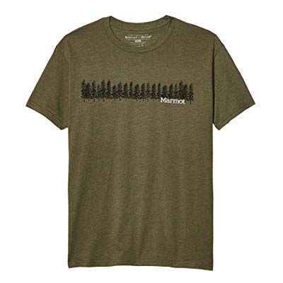 Marmot herr t-shirt för män skog t-shirt Olive Heather Small Marmot herr t-shirt för män skog t-shirt Olive Heather Small